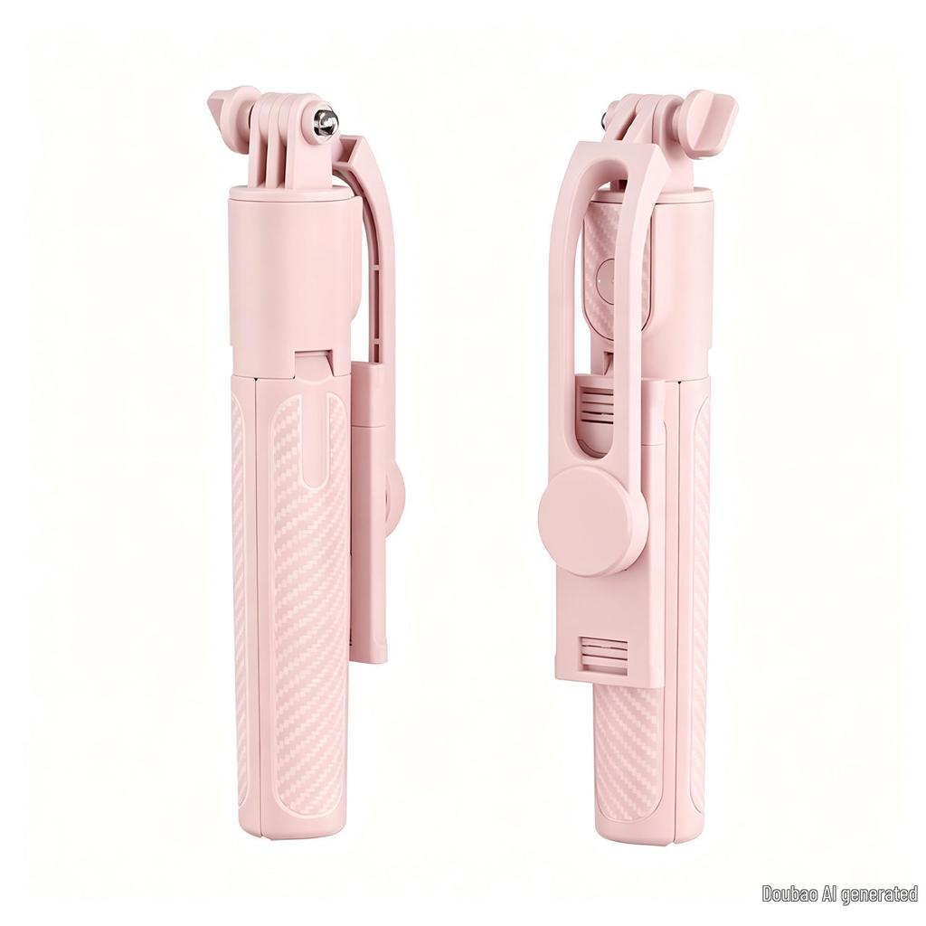 Bluetooth Selfie Stick with Remote & Fill Light for Mobile Streaming