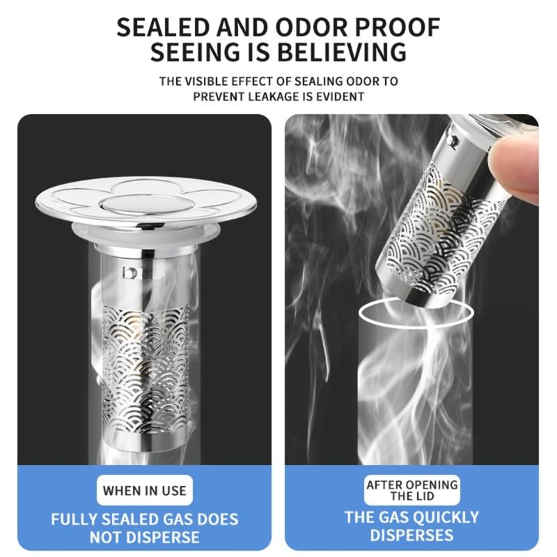 Not Clog Drain Stoppers with Accuracy Meshing Press Appear Sink Filter Steel ABS Coating Drain for Basin Bathtubs Kitchen