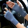 Summer Women's Sunscreen Half Finger Gloves Sun Protection Mittens Anti-UV Fingerless Mittens Thin Breathable Driving Gloves