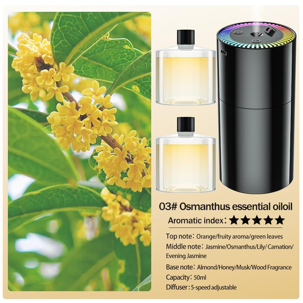 Xiaomi Rechargeable 7 color light Star Light 5 speed portable car Aromatherapy machine Essential oil diffuser Home Air Purifier Pro