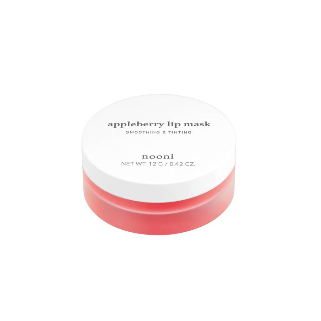 NOONI Lip Mask Hydrating Moisturizer 12g Apple Butter, Cherry, Berry