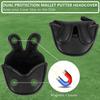 Digital Slash Trim Magnetic Golf Putter Head Cover