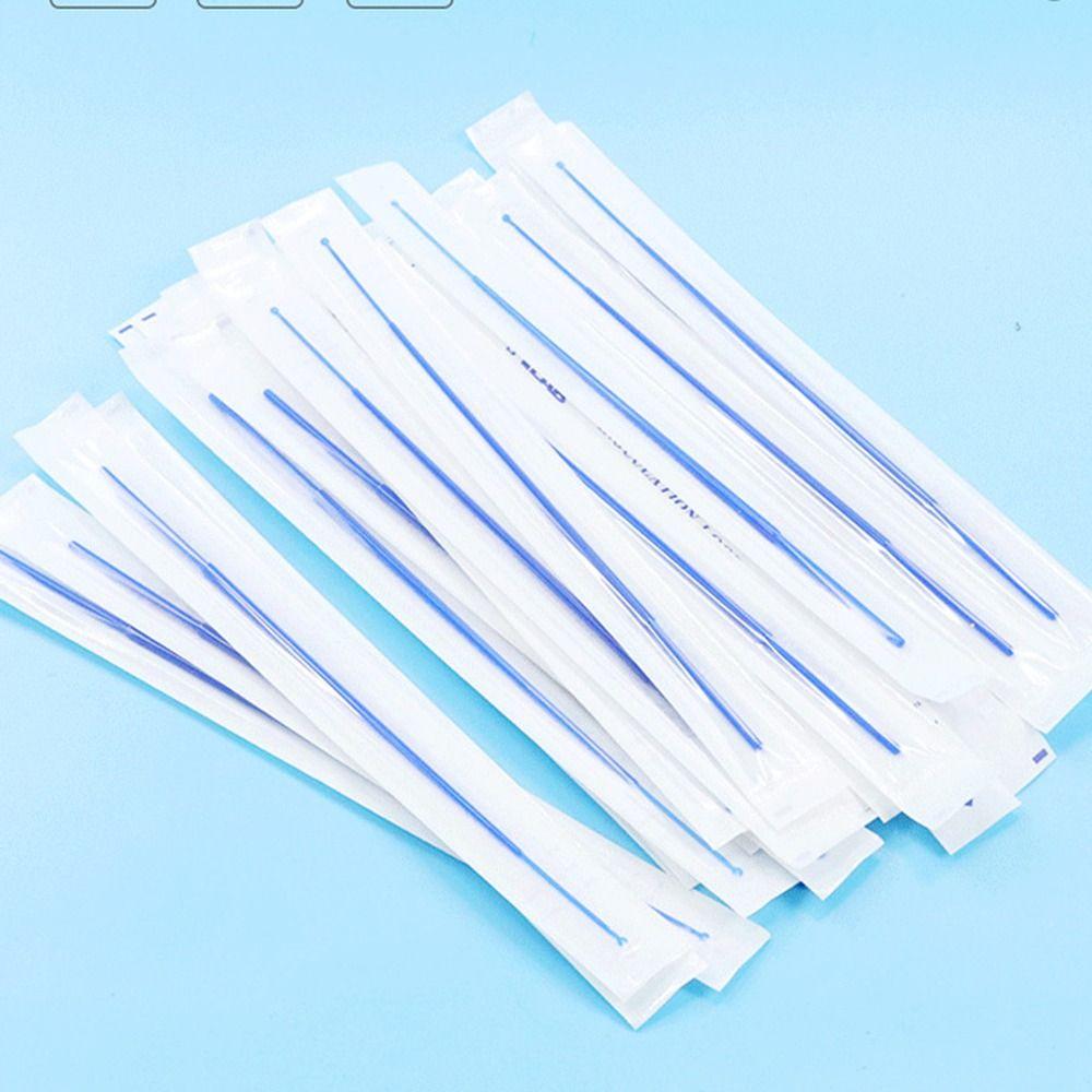 Blue Disposable Inoculating Loop Individually Aseptic Package Vaccination Rings Lab Supplies