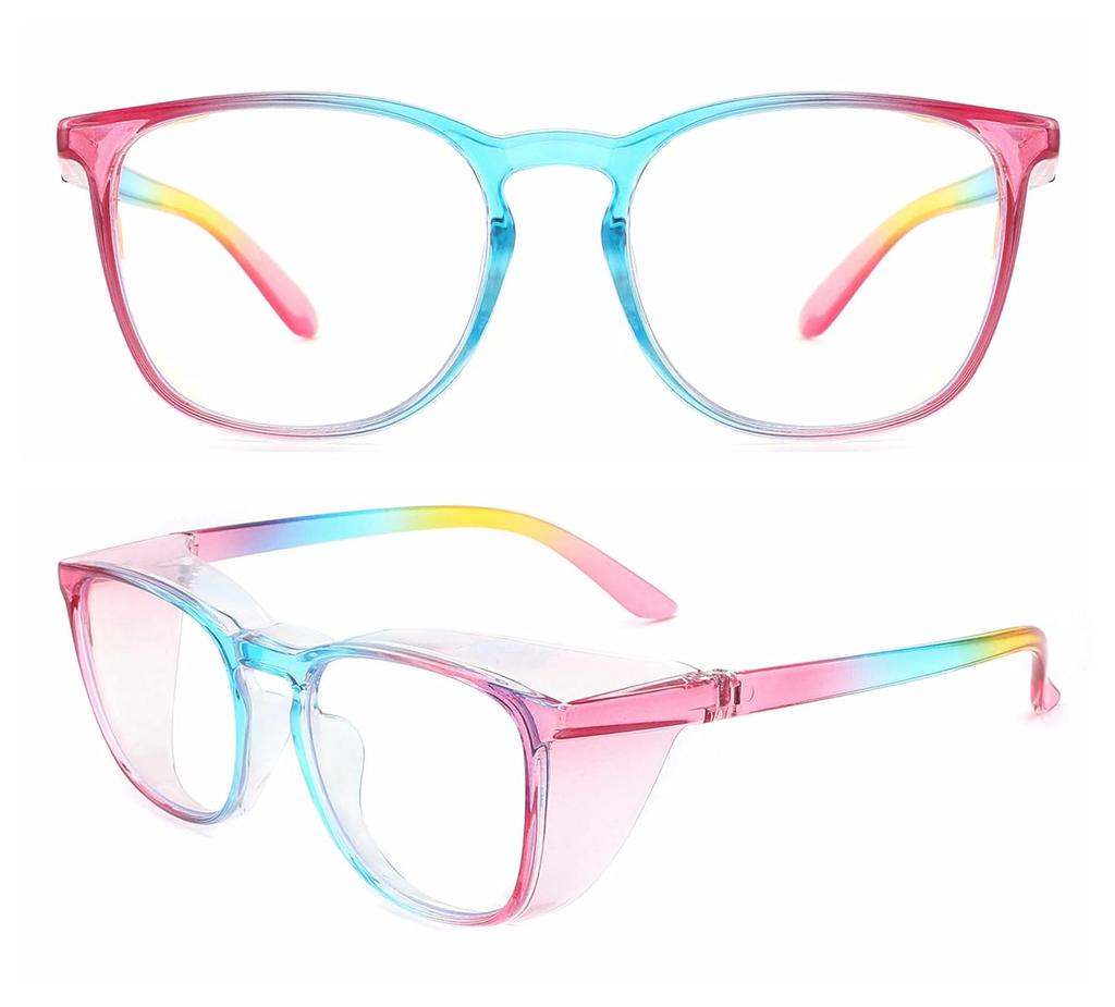 1PC Anti Blue Light Glasses For Men Women Transparent Sand-proof Anti-shock Biking Safe Goggles Blue Blocking Protect Eyewear