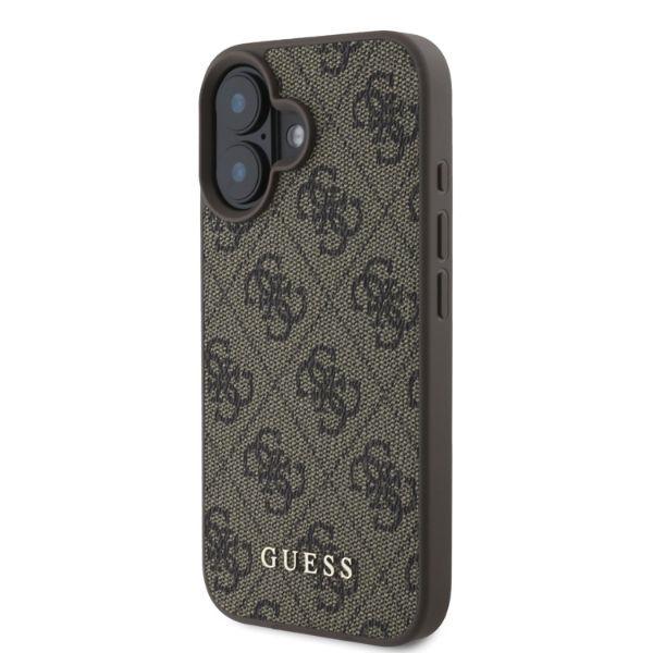 Guess Guhcp16Sg4Gfbr Iphone 16 6.1 Brązowy/Brown Hardcase 4G Classic