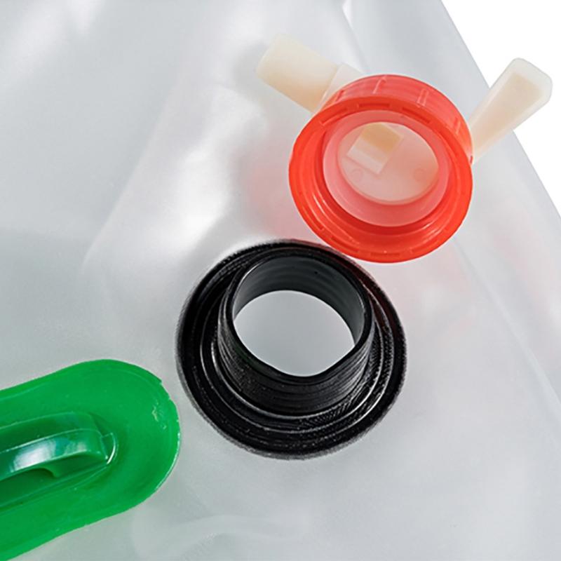 Outdoor Folding Water Bag Large Capacity Water Bucket Foldable Water Container with Tap for Outdoor Camping Fishing