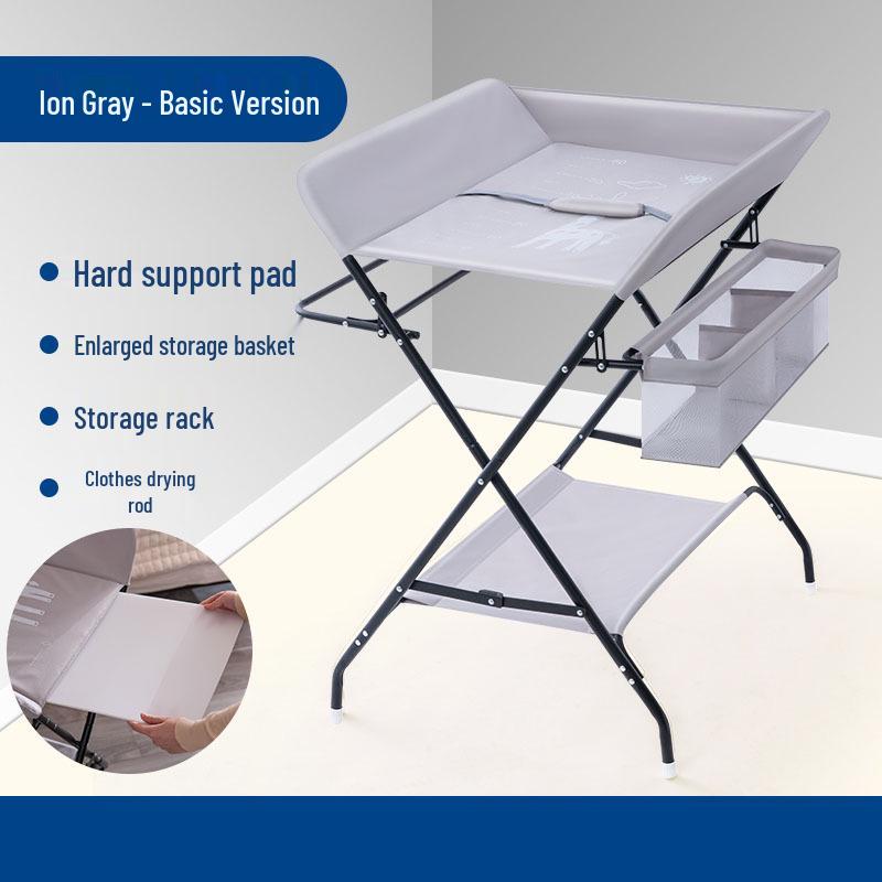 Portable Baby Changing Table: Multifunctional, Foldable & Washable for Diaper Changes and Massages