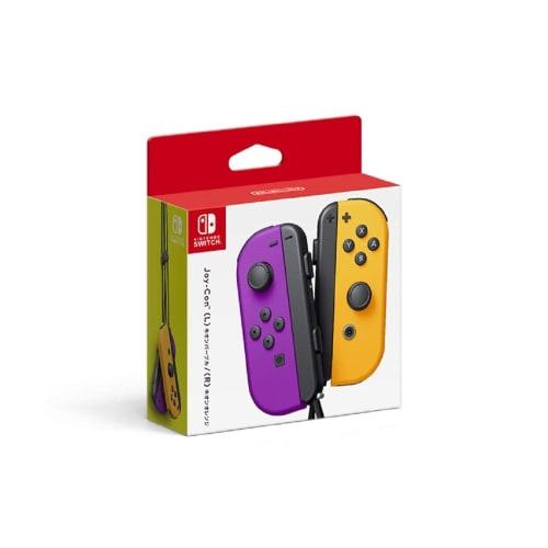 [Ekte Nintendo-produkt] Joy-Con (L) Neon lilla/(R) Neon oransje