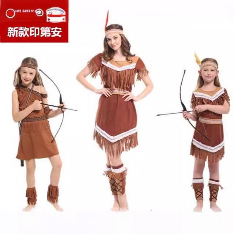 Stunning Cos Indian Princess Costume For Kids And Adults In Vibrant Colors With Fringe Detailing Perfect For Stage Performances