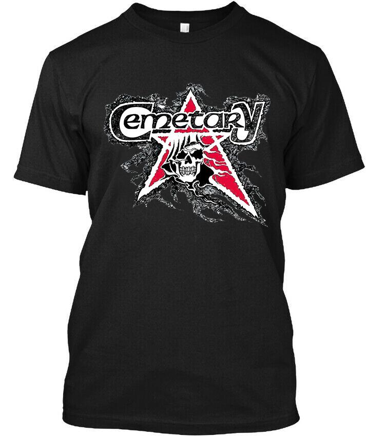 New! Popular Cemetary Swedish Graphic Art Vintage Classic Logo T-Shirt S-4XL S