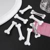 Y2K White Bone Hair Clip Cute Bobby Pins Girl Fashion Dog Bones Hairclips Decoration Hairpins Barrettes Accessories Wholesale 3