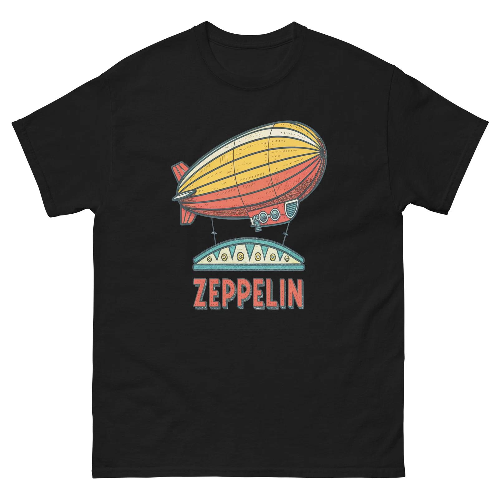 

Zeppelin Transportation Vehicle Illustration T-Shirt XL