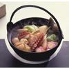 New Ikenaga Iron Works "Living with Iron" S Iron Pot with Wooden Lid, 16cm, Gift Wrapping Available