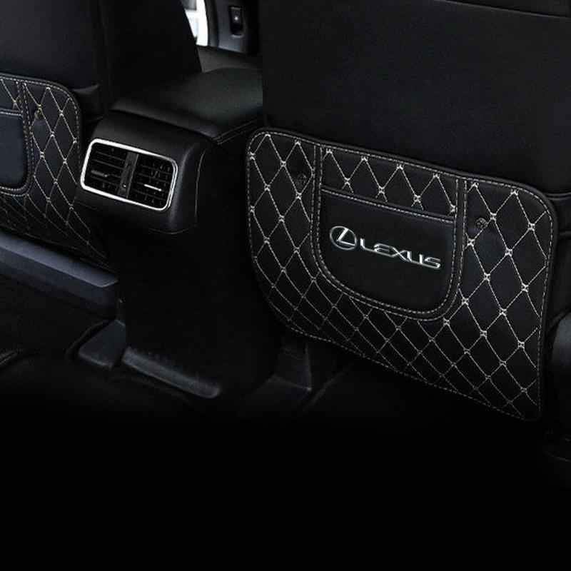 1Pcs Car Seat Backrest Protection Anti-kick Mat For  Lexus F SPORT GX460 Ct200h IS250 ES 220D IS200 Fsport GS GX IS LS LX NX RX