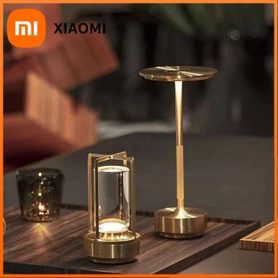 Wireless Table Lamp LED Touch Sensor Desktop Night Light Rechargeable Reading Lamp for Restaurant Hotel Bar Bedroom Decor Light
