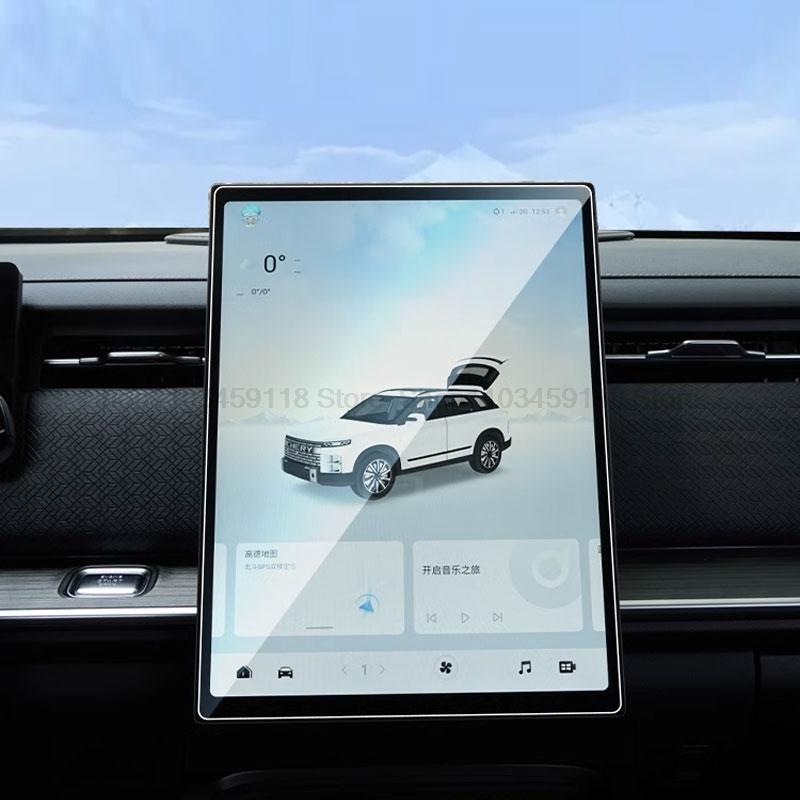 

Tempered glass screen protector For chery jaecoo J7/chery jaecoo 7 2024 2025 13.2 inch 14.8inch Car GPS Navigation interior 13.2 inch прозорий