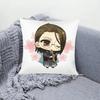 Anime Hakuoki Pillow Case Cushion Cover Soft Cute Throw Pillow Case For Car Sofa Pillowcase Polyester With Zipper