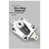 Zinc Alloy Cabinet Floor Lock with Tamper Resistant Design Foldable Copper Key for Wardrobe For file Cabinet Storage Cabinet Use