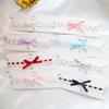 Elegant Lace Collar Necklace Maid Neck Collar Bowknot Lace Choker Necklace Chain Choker Suitable for Cosplay and Parties