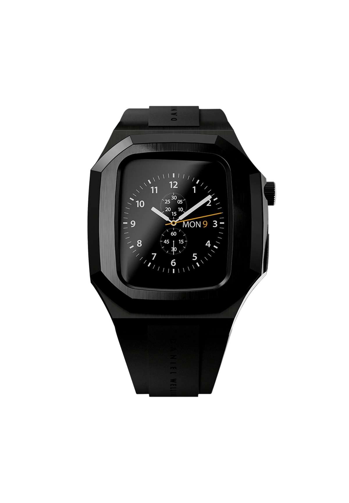 

[Official Shop/2-Year Warranty/Genuine Product] Daniel Wellington DW Smartwatch Case Switch Black - Apple Watch Case, Shockproof Protective Cover, Eas