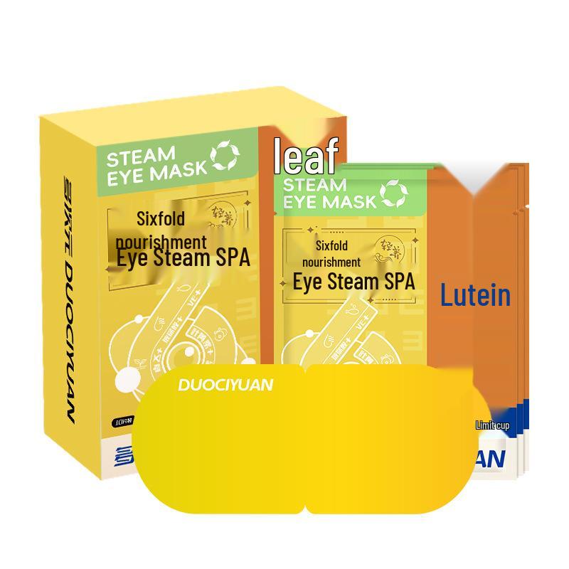 Multi-Dimensional Self-Heating Steam Eye Mask with Sixfold Nutrients for Sleep and Eye Protection.