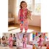 Kpop Demon Hunter Cartoon Toddler Sweater Pants Set With Cotton Blend Fabric For Kids Age 3 To 8