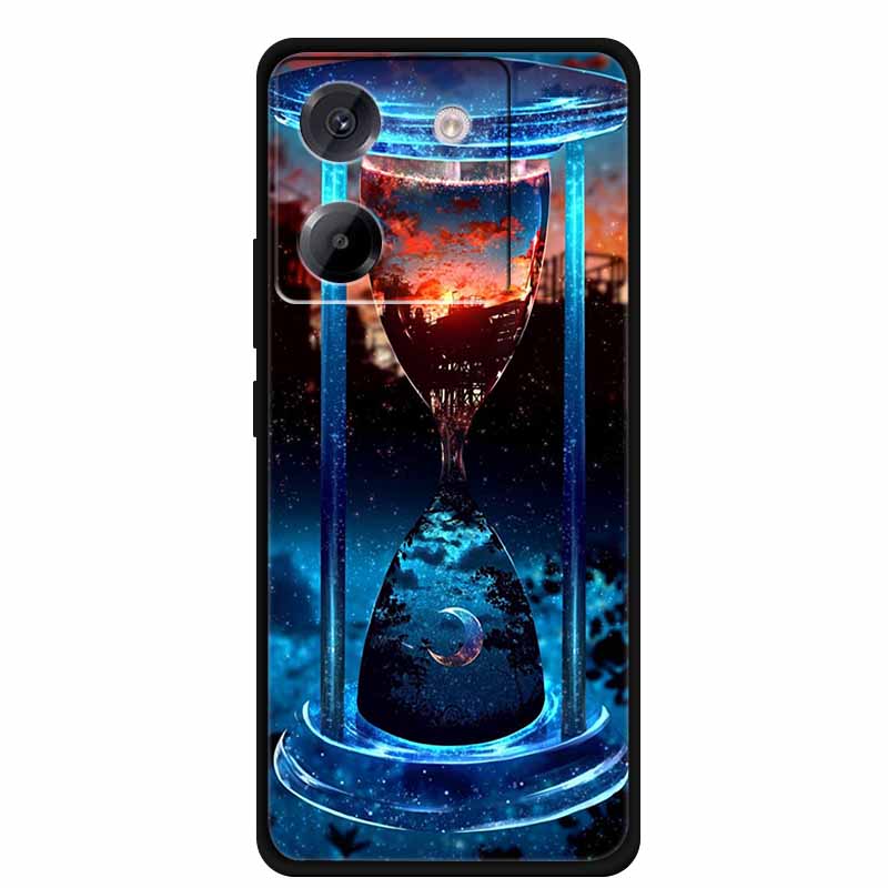 For Xiaomi Poco M7 Pro 5G Case Cartoon Painting Style Soft Silicone TPU Back Cover Cases for Poco M7 Pro 5G Shockproof Cover New
