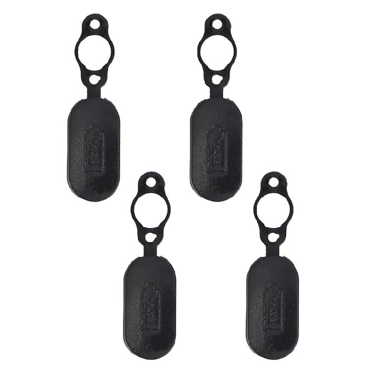 

Multicolor Silicone Charging Port Protector Dustproof Port Cap For Electric Scooter Prevents Dust And Moisture Damage чорний
