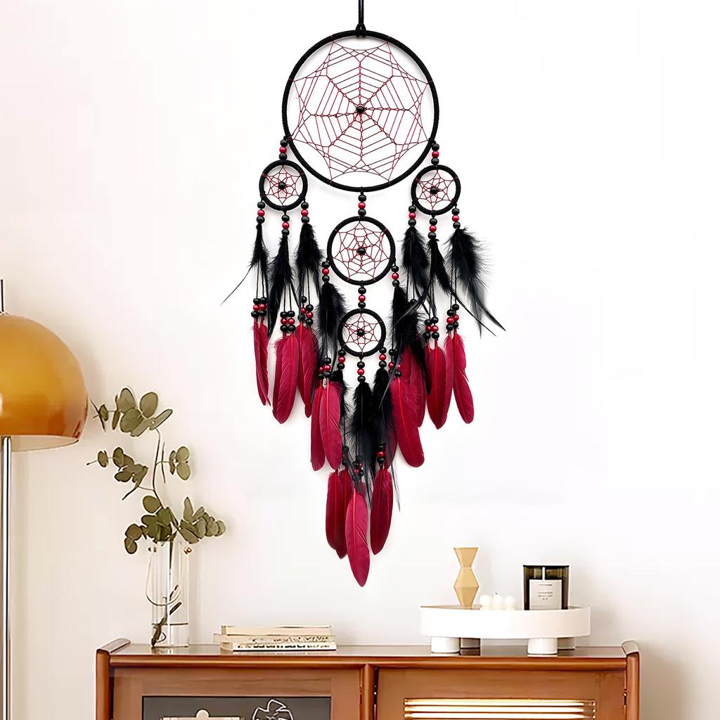 Decoration indian sen system dreamcatcher room bedroom bedside hanging decoration wind chime teenage girl heart birthday gift girls send classmates
