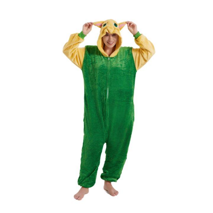 Christmas Cosplay Costume Adults Kigurumi One-Piece Pajamas Cartoon Onesie For Halloween Whole Body Clothes