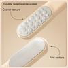 New Double Sided Stainless Steel Foot File Remover For Dead Skin 2 in 1 Toe Gap Cleaning Brush Foot Care Tools Foot Grinder Rasp