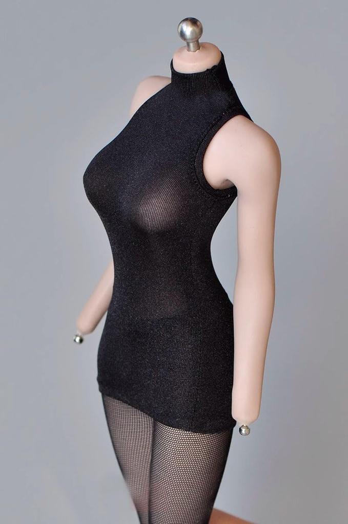 Bürodame im Maßstab 1/6, Sekretärinnenrock, Latzhose, sexy enges Kostüm, sexy Jumpsuit (Körper, Kopf, Schuhe usw. nicht enthalten)