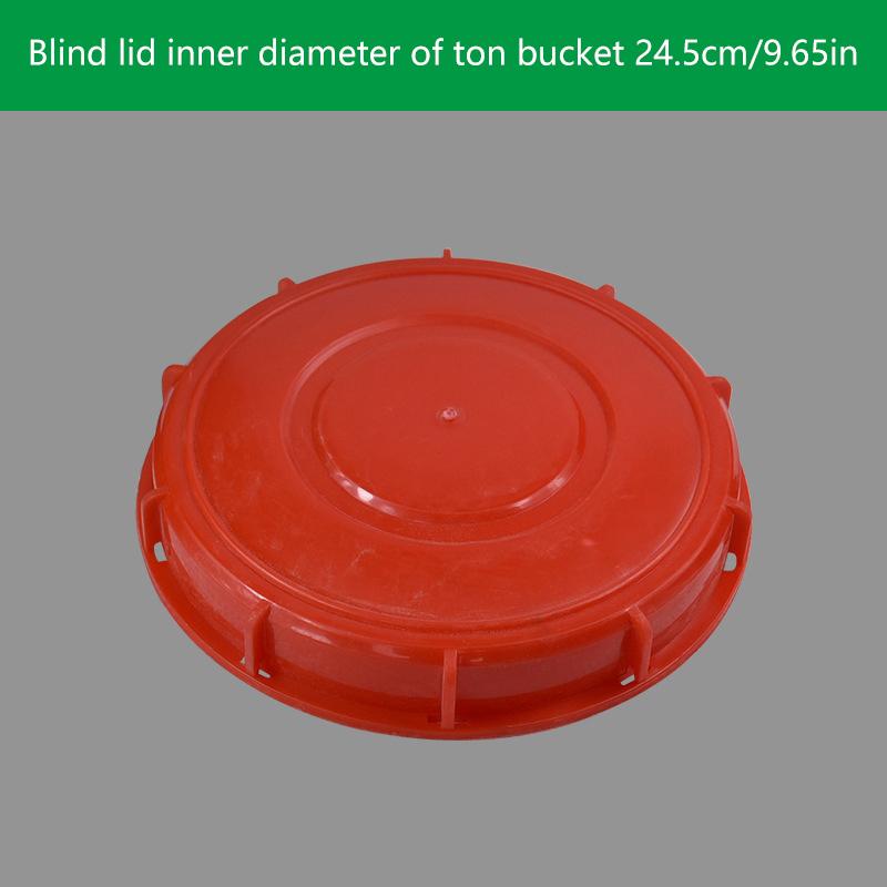 1 Pc Plastic IBC Lid For Water Liquid Storage Tank Fitting Red Black White Adaptor Cover Cap Compatible