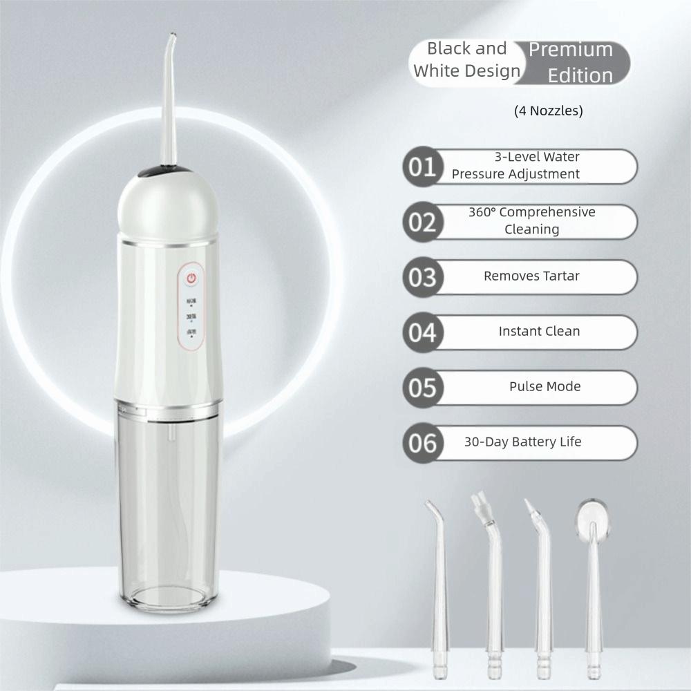 USB Rechargeable Water Flosser 3 Modes Oral Irrigator Dental Water Flosser  Oral Care