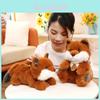 Adorable Cartoon Fox Plush Toy Cute Companion For Kids Home Decoration Soft Pillow