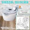 Carmate Porta Potti Portable Flush Features a Comfortable an Electric Flush Pump for Easy Use by Elderly People and an Prevention Approximately 58 a