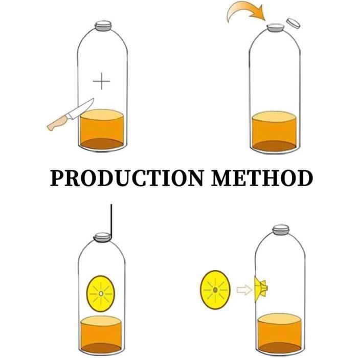 Wasp Trap -4Pcs Wasp Trap,Yellow Wasp Traps,Wasps Hornet Fruit Fly Trap Bee Shape Flying Wasp Traps