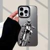 Off Road Motorcycle Rider Pattern Phone Case Suitable for iPhone 17 16 15 14 13 12 11 Pro/Max/Plus Anti Drop and Shockproof