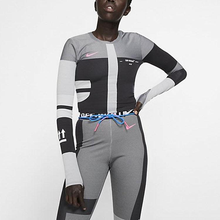 New OFF WHITE X Nike Women's Easy Run Top BV8042-010