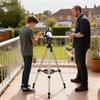 Astronomy Telescope for Adults and Beginners with 70 mm Aperture, Carry Bag, White