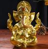 Ganesha Figurine, Feng Shui, Indian God, Elephant Ornament, Ganesha Statue, Good Fortune, Increased Wealth, Business Prosperity, Protection from Evil,