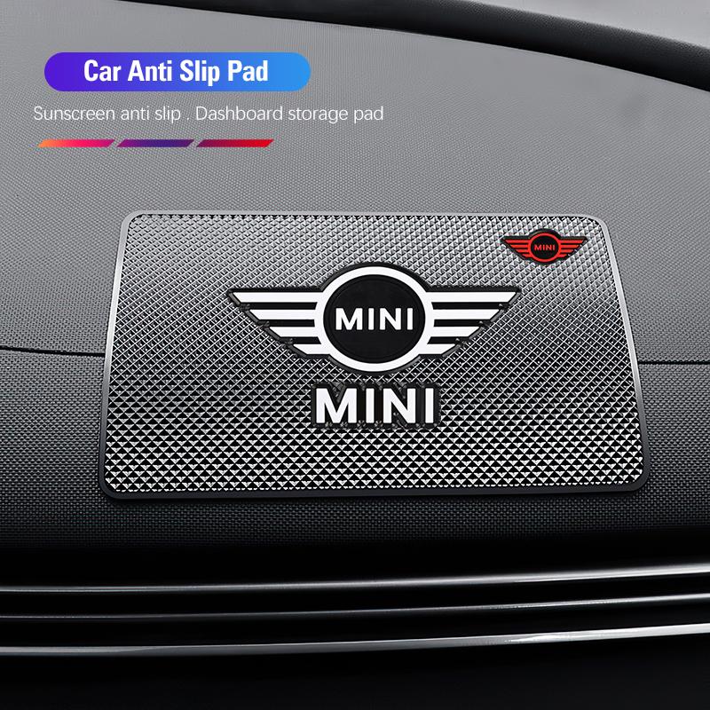 Car Dashboard Non-slip Mat Phone Key Storage Pad Car Accessories For MINI Cooper R56 F56 R50 JCW Cabrio Aceman Countryman WORKS Vhdsg88