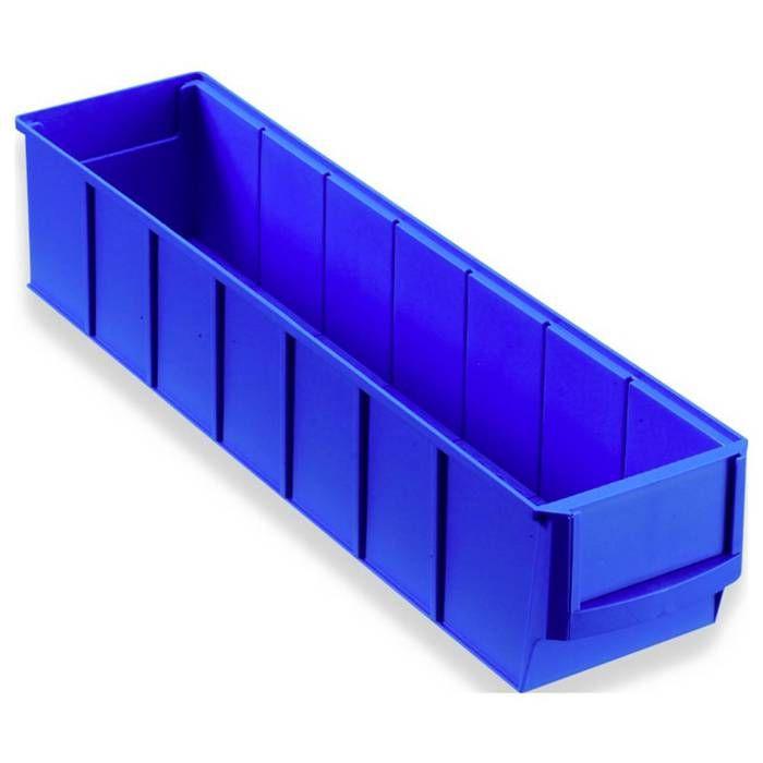 Allit 456540 Bac à bec Regal-Industriebox Gr. 400S (L x l x H) 400 x 91 x 81 mm bleu 1 pc(s)