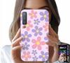 Etui Do Samsung A7 2018 - Kolorowe Stokrotki, Stokrotka, Kwiatki