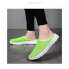Damen Slip-On Freizeitschuhe Atmungsaktives Mesh Halbschuhe Weiche Sohle Bequeme Gehschuhe Übergröße Leichte Alltagsschuhe