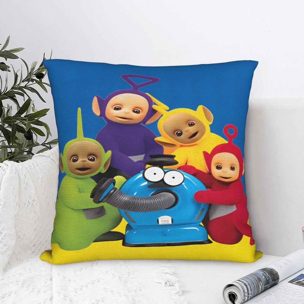 T-TeletubbiesED Pillow Case Retro Trendy Pillow Cover Comfy Pillowcases For Living Room Bed Chair