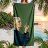 Billie Eilish Mode Strandtuch Tragbar Weich Schnelltrocknend Handtuch Für Schwimmen Camping Urlaub