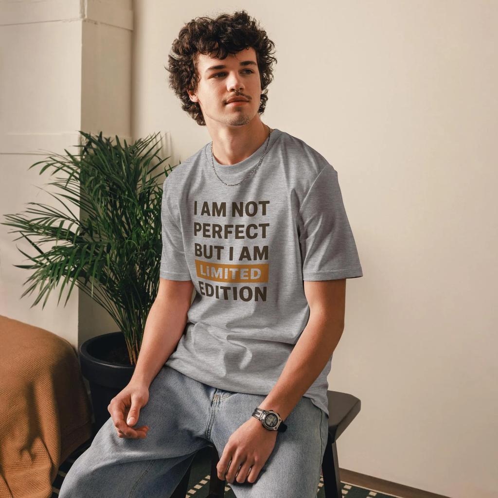 Inspirational Organic Cotton TShirt Limited Edition Graphic Tee Highquality Fashionable Trendy Casual and Comfortable