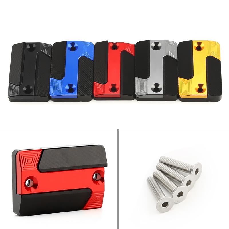 Motorcycle Aluminum Brake Fuel Oil Cap Master Cylinder Cover Fluid Guard Engine Oil Cap Tank Cover