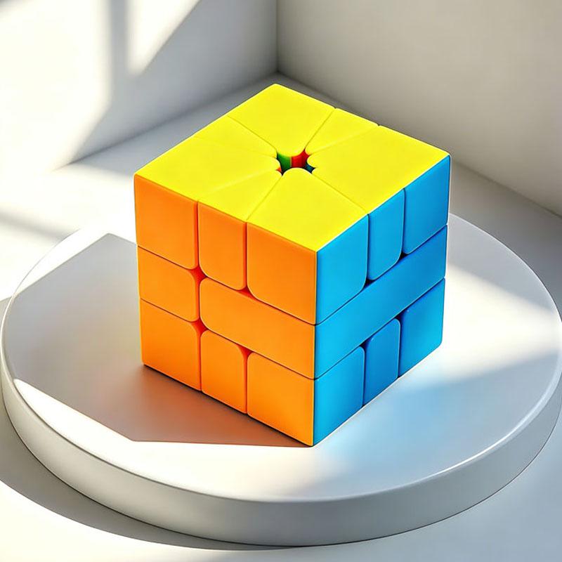 Square One Speed Cube Sq1 Sehr Schwierige Gehirnspiele Lustige Herausforderung Problemlösung Lernspielzeug für Kinder und Erwachsene